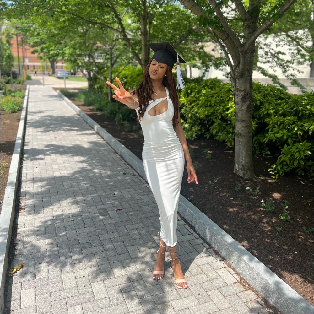 White Maxi Body Con